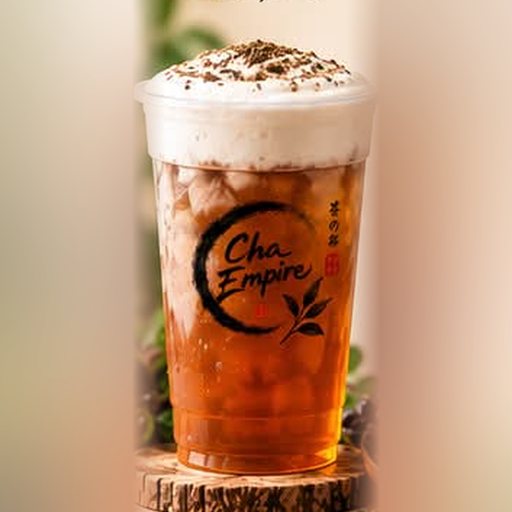Milk Foam Black Tea