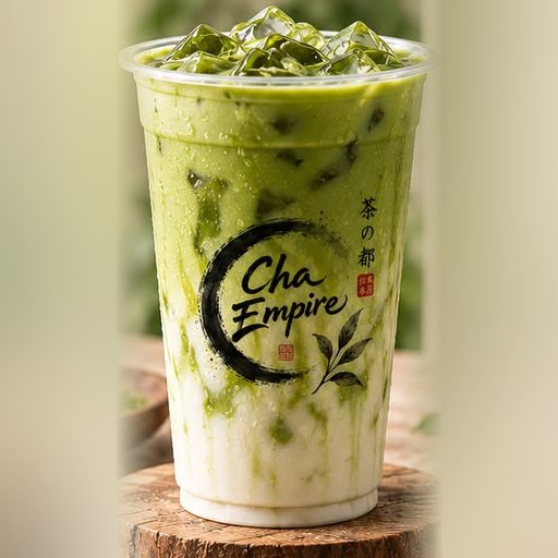 Uji matcha latte